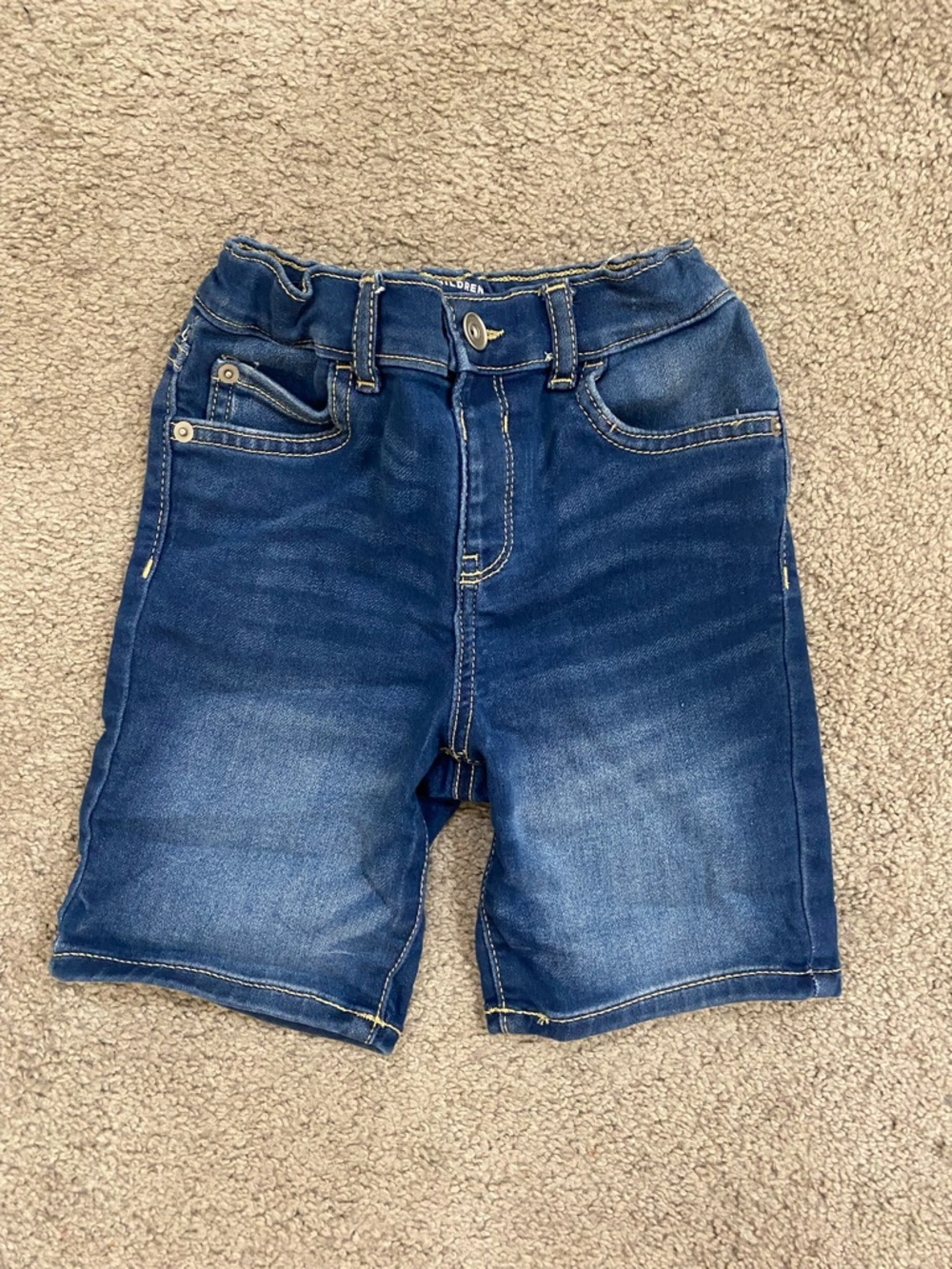 Boys Children’s Place Denim Jean Shorts size 4t - Picture 3 of 6